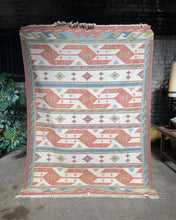 Load image into Gallery viewer, Cubist Wave Kilim Area Rug
