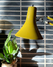 Load image into Gallery viewer, Yellow Luxo Clamp Lamp
