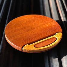 Load image into Gallery viewer, Teak Cheese Serving / Cutting Board by Dansk
