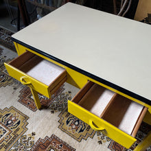 Load image into Gallery viewer, Off-White Enamel Table / Desk
