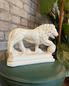 Plaster Cast Lion