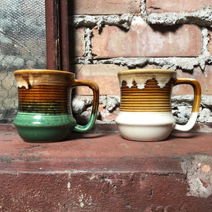 Colorful Glazed Mug Set (4)