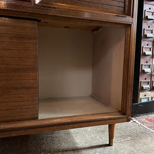 Mid-Century Multi-Storage Record Cabinet