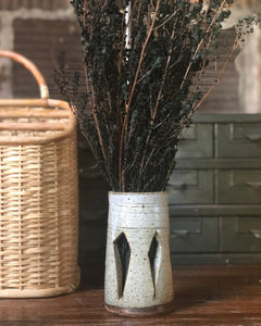 Ceramic Candle Votive / Dried Flower Vase