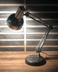 Articulating Chrome Desk Lamp