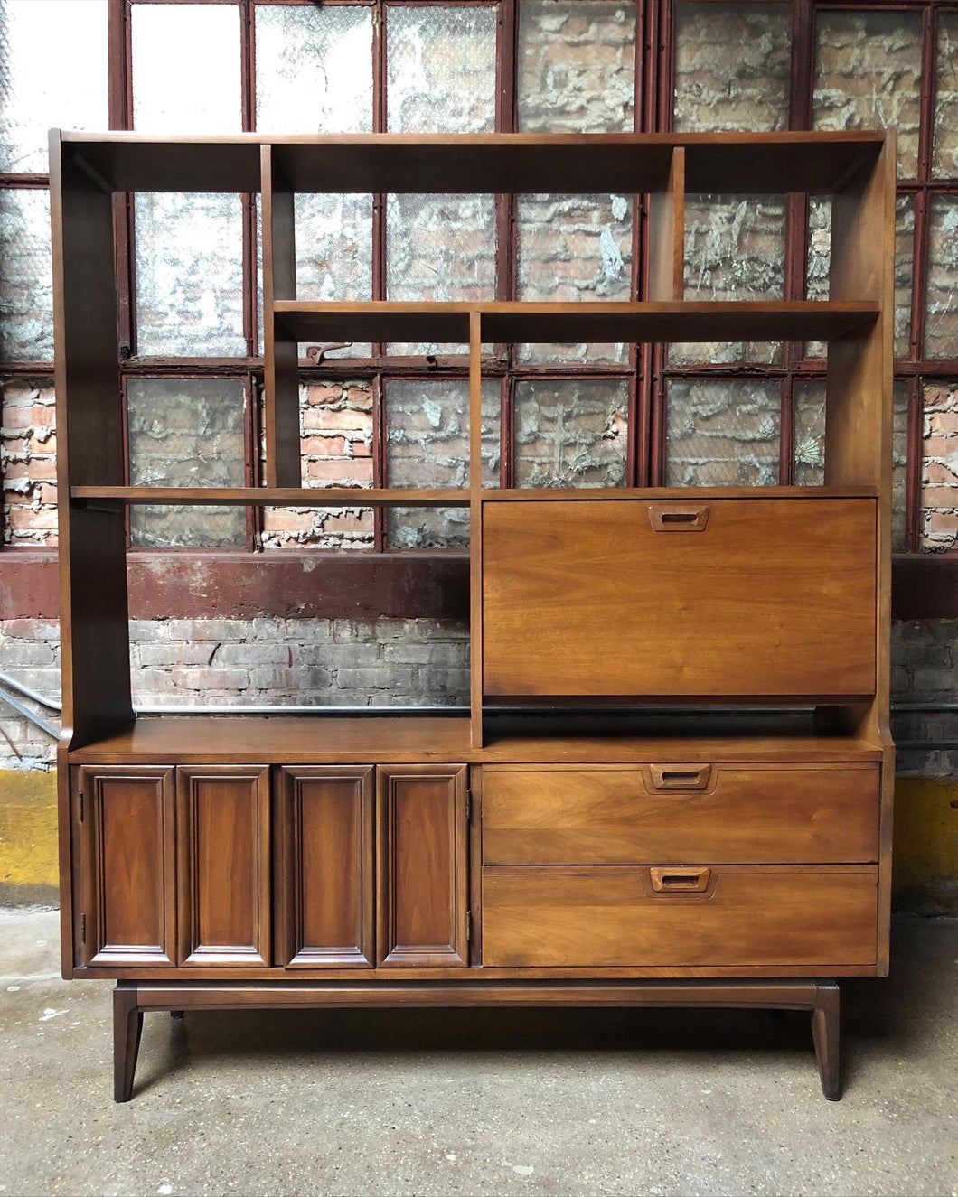 Mid-Century All-in-One Hutch