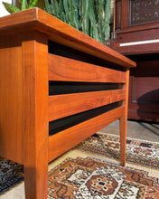 Load image into Gallery viewer, Walnut Side Table w/ Drawer
