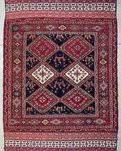 Load image into Gallery viewer, Afghan Area Rug w/ Kilim Ends

