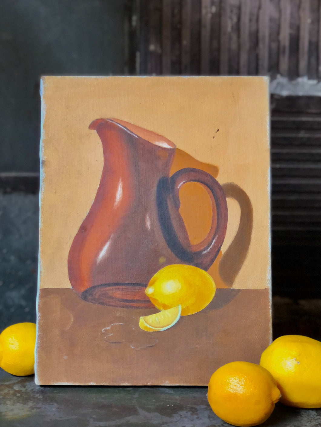 Lemon Painting