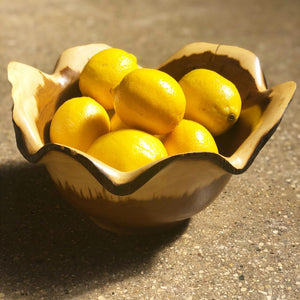 Natural Wood Bowl