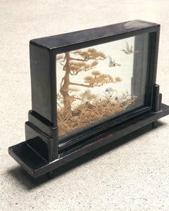 Intricate Chinese Cork Diorama