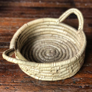 Small Woven Basket w/ Handles