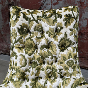 Tufted Floral Accent Chair Set (2)