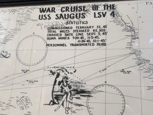 War Cruise of the USS Saugus LSV 4