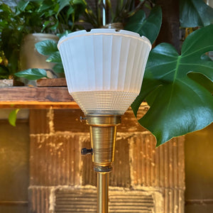 Hollywood Regency Dual Blossom Lamp