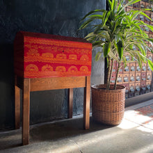 Load image into Gallery viewer, Hand-Painted Chest on Stand
