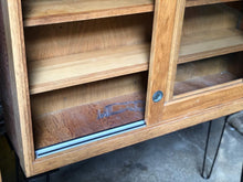 Load image into Gallery viewer, Rustic Science Cabinet w/ Sliding Doors
