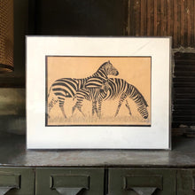 Load image into Gallery viewer, Zebra Print in Box Frame
