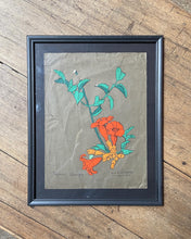 Load image into Gallery viewer, Trumpet Creeper Floral Cutout
