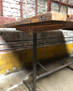Collapsible Industrial Table / Drafting Desk