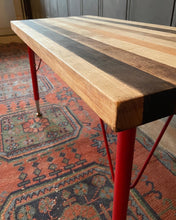 Load image into Gallery viewer, Butcher Block Bench / Side Table
