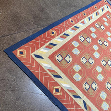 Load image into Gallery viewer, Large Dhurrie Indian Flatweave Rug
