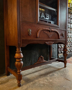 Ornate Antique Hutch