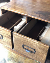 Load image into Gallery viewer, Antique Card Catalogue Filing Cabinet
