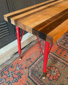 Butcher Block Bench / Side Table