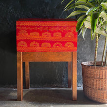 Load image into Gallery viewer, Hand-Painted Chest on Stand
