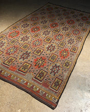 Load image into Gallery viewer, Large Geometric Kilim Rug
