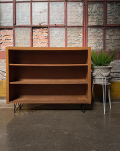 Mid-Century Shelving Unit on Hairpins