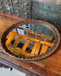 Oval Mirror by Bassett Mirror Co.
