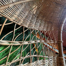 Load image into Gallery viewer, Mid-Century Wicker Hanging Egg Chair
