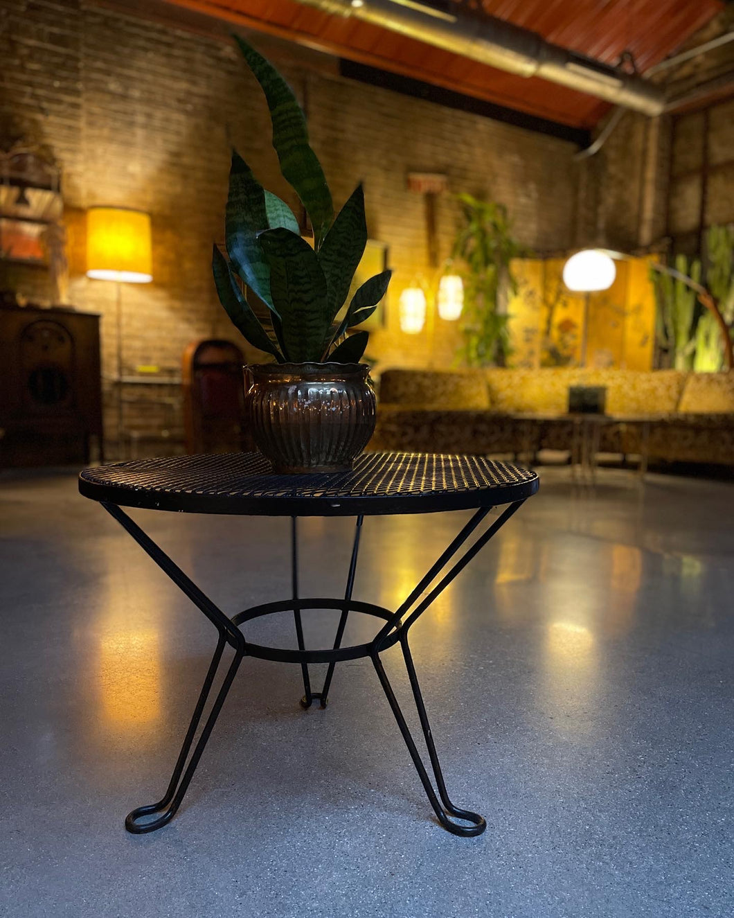 Indoor/Outdoor Iron Coffee Table