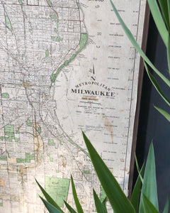 1968 Metropolitan Milwaukee Map