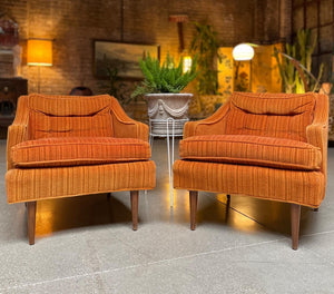 Mid-Century Armchair Set (2)