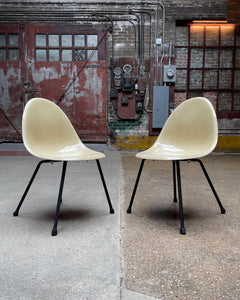 Mid-Century Eames Fiberglass Chair Set (2)