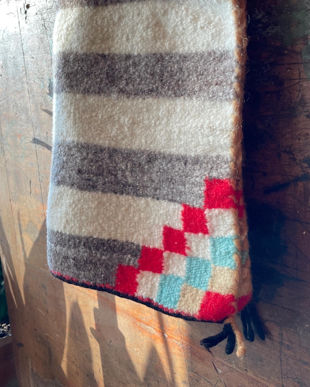 Handmade Wool Mat / Tapestry