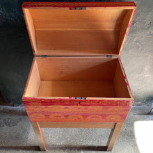 Load image into Gallery viewer, Hand-Painted Chest on Stand

