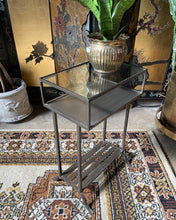 Load image into Gallery viewer, Wrought Iron Side / Accent Table
