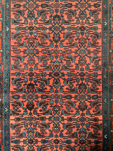 Pink, Red + Blue Area Rug