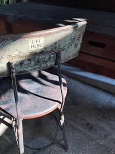Rustic Work Bench / Desk / Buffet / Bar w/ Stool