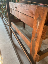 Load image into Gallery viewer, Rustic Work Bench / Desk / Buffet / Bar w/ Stool
