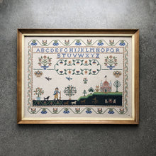 Load image into Gallery viewer, Meticulous Alphabet Cross-Stitch

