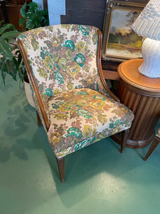 Floral Accent Chair Set (2)