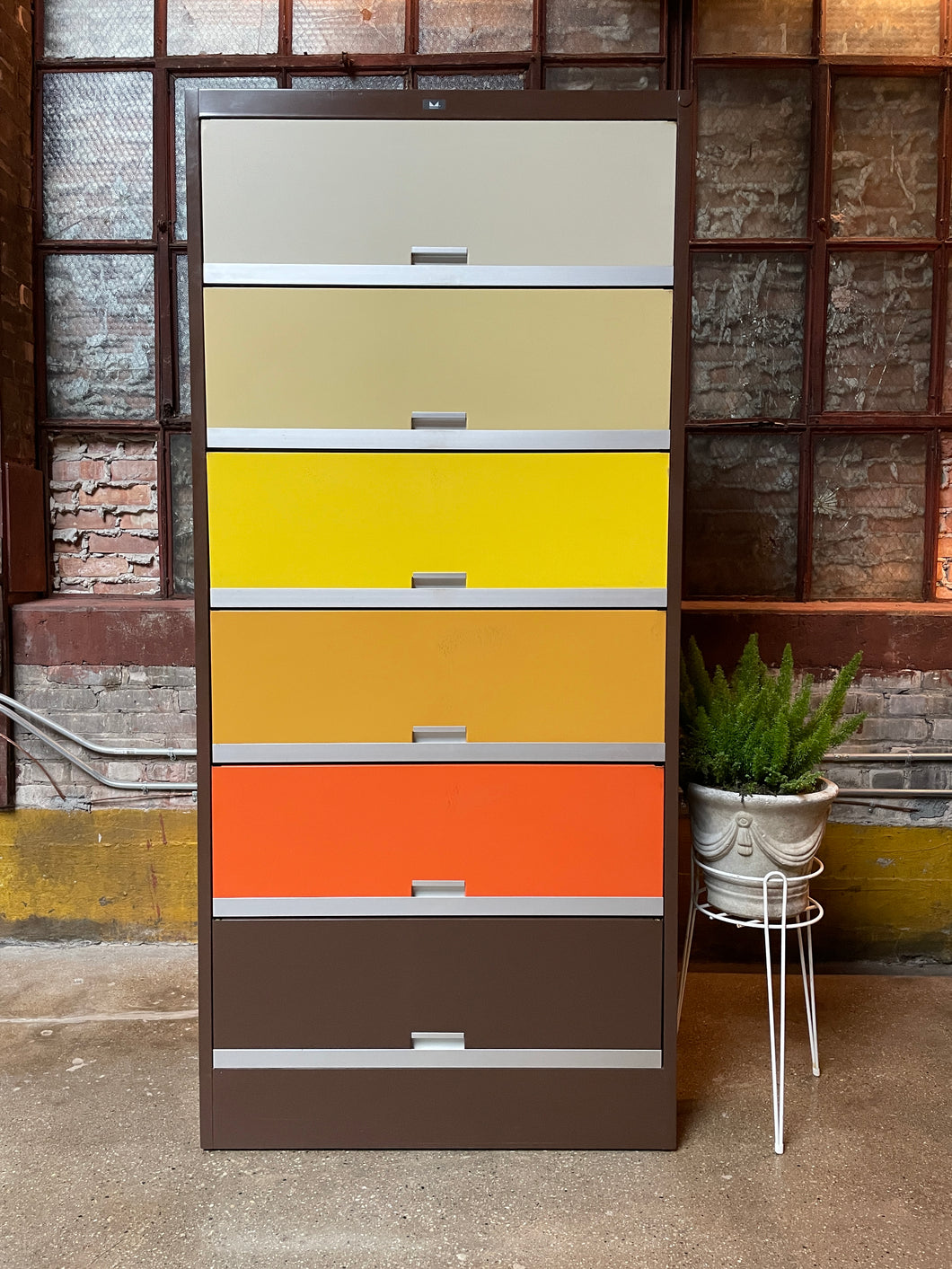 Collapsible Color Gradient Storage Unit by Monarch