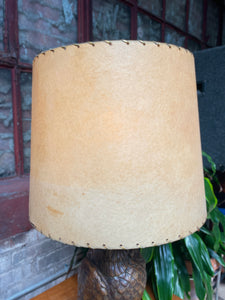 Large Ceramic Owl Lamp