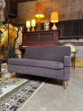 Load image into Gallery viewer, Mid-Century Brown Two-Piece Sectional
