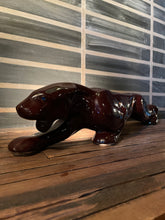 Load image into Gallery viewer, Mid-Century Panther TV Lamp, Brown
